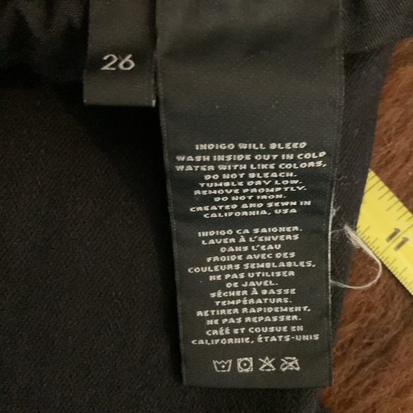 Black J Brand Maria Flare - Picture 8 of 9